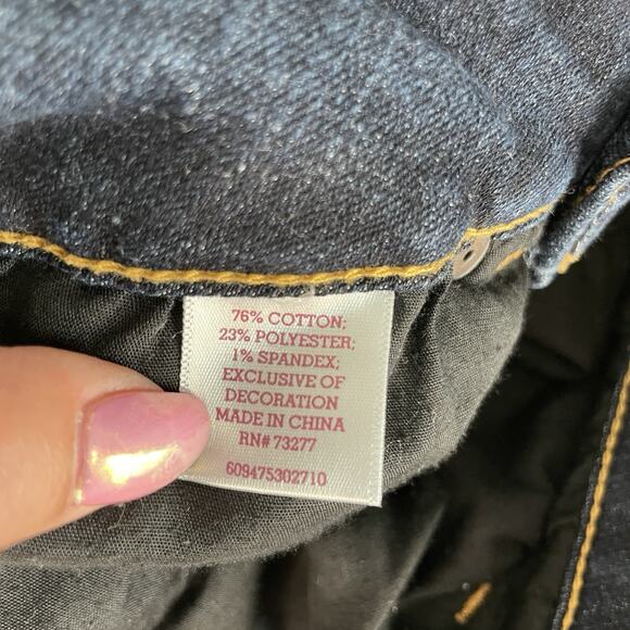 American Heritage So Women's Denim Jeans 9 Regular Juniors Skinny Low Rise - Picture 5 of 6